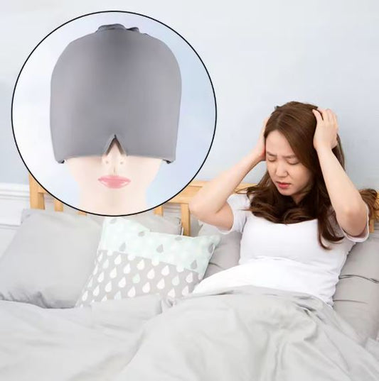 Esmorielle™ Gel Ice Headache & Migraine Relief Hat – Cold Compress Therapy for Instant Pain Relief